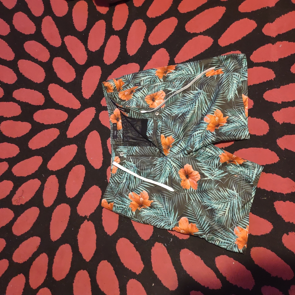 Tropical Floral Swim Shorts